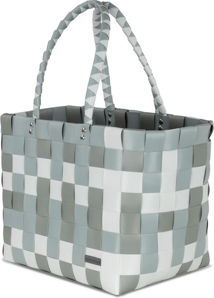 normani Einkaufskorb Einkaufskorb Einkaufstasche aus Kunststoff, 20 l, Flechtkorb aus pflegeleichtem Material – Bild 2 von 5