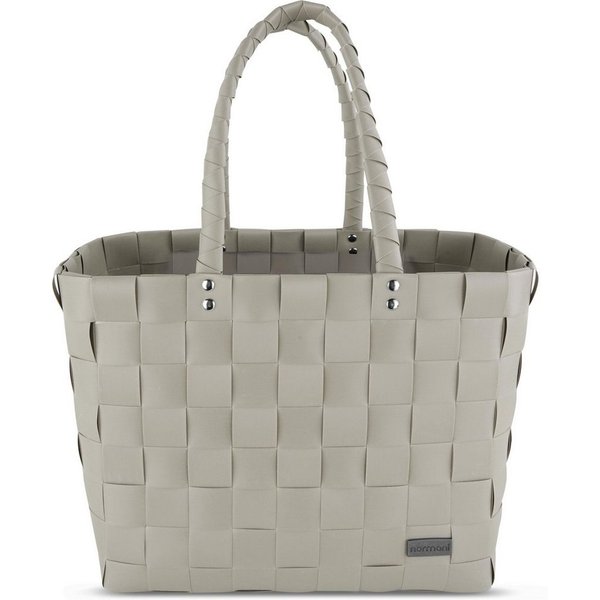 normani Einkaufskorb Einkaufskorb Einkaufstasche aus Kunststoff, 20 l, Flechtkorb aus pflegeleichtem Material