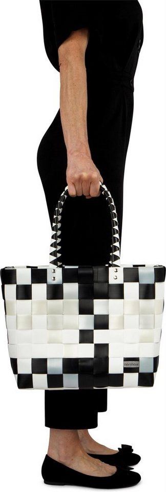 normani Einkaufskorb Einkaufskorb Einkaufstasche aus Kunststoff, 20 l, Flechtkorb aus pflegeleichtem Material – Bild 3 von 5