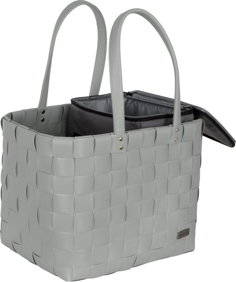 normani Einkaufskorb Einkaufstasche mit kleiner Kühltasche, 20 l, Einkaufstasche mit kleine Kühlbox – Bild 4 von 5