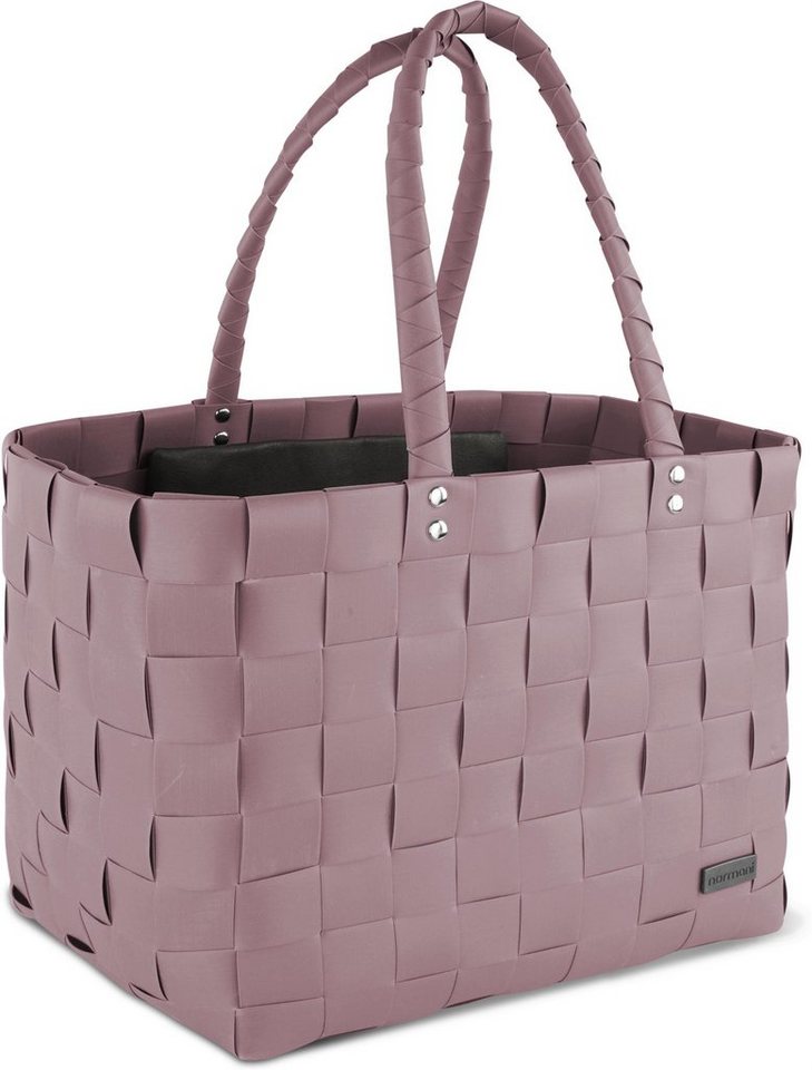 normani Einkaufskorb Flecht-/Einkaufskorb mit Innentasche, 20 l, stabiler Shopper mit Innentasche – Bild 3 von 5