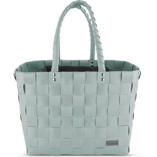 normani Einkaufskorb Flecht-/Einkaufskorb mit Innentasche, 20 l, stabiler Shopper mit Innentasche