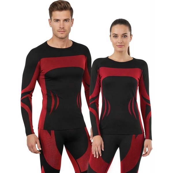 normani Funktionsunterhemd 1x Unisex Thermounterhemd langarm Skiunterhemd für Damen und Herren