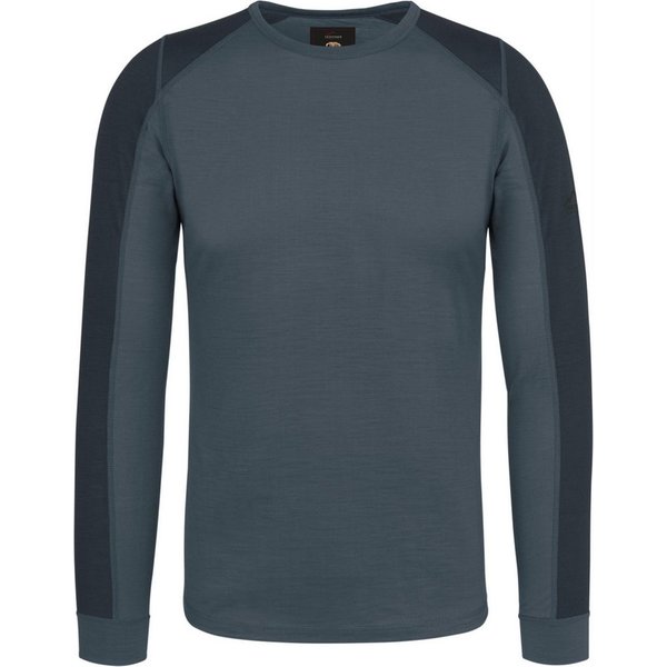 normani Langarmshirt Herren Merino Langarm Devonport Ultraleichtes Outdoor Sommer Shirt - 100 % RWS Merinowolle