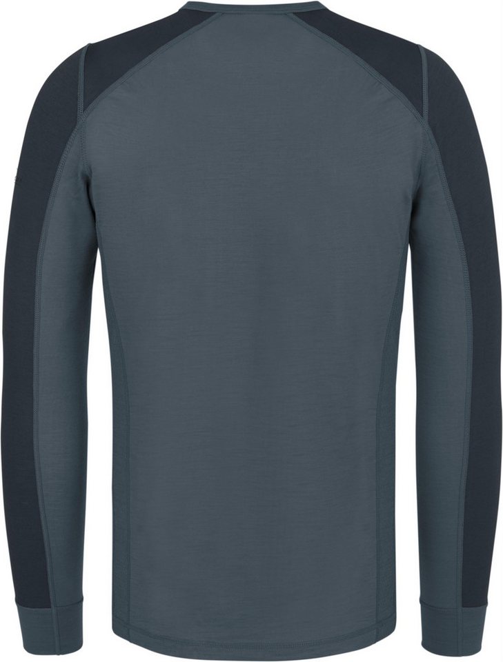 normani Langarmshirt Herren Merino Langarm Devonport Ultraleichtes Outdoor Sommer Shirt - 100 % RWS Merinowolle – Bild 3 von 5