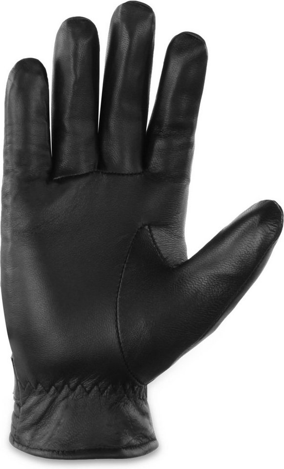 normani Multisporthandschuhe Lederhandschuhe Tyylikäs Unisex BW Bundeswehr gefütterte Lederhandschuhe mit Fleecefutter – Bild 5 von 5