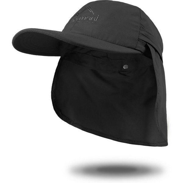 normani Outdoorhut Cap mit Nackenschutz Savannah Sommer Cap mit einrollbarem Nackenschutz Outdoormütze Sonnenhut