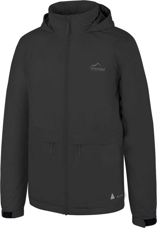 normani Regenjacke Kinder Regenjacke mit Fleecefutter Taunton Wasserdichte Softshelljacke mit Kapuze und Reflektoren – Bild 2 von 5