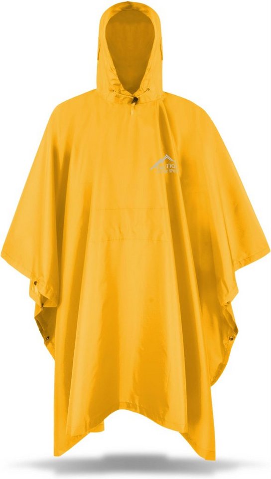 normani Regenponcho Ripstop Regenponcho Derry Wasserdichtes Regencape - Wassersäule: 6.000 mm – Bild 2 von 5