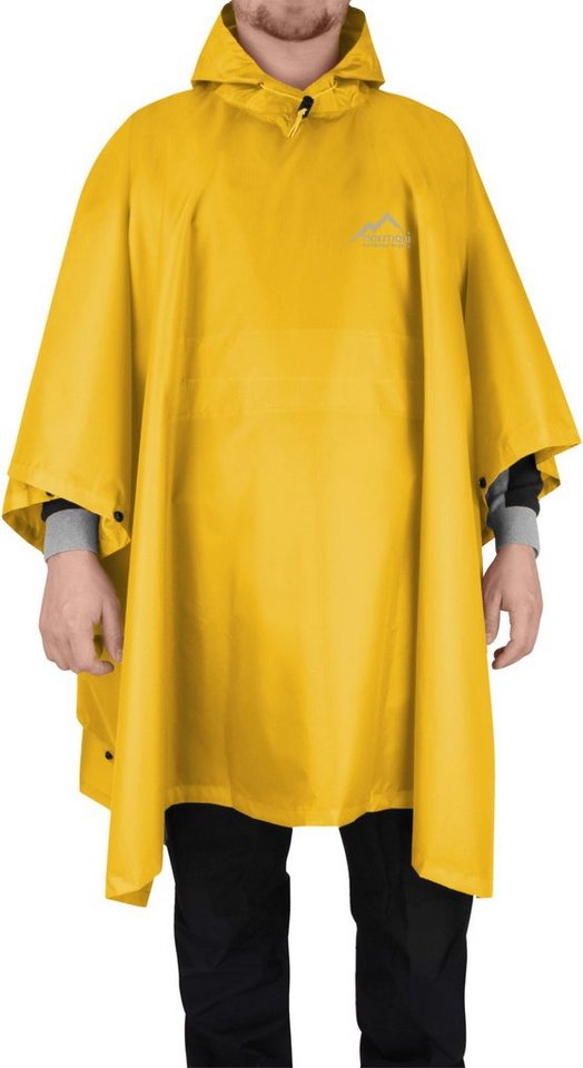 normani Regenponcho Ripstop Regenponcho Derry Wasserdichtes Regencape - Wassersäule: 6.000 mm – Bild 5 von 5