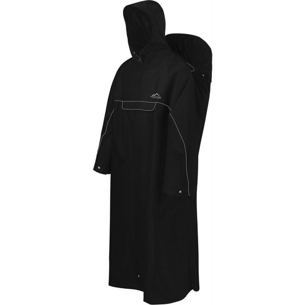 normani Regenponcho Regenponcho Tutunendo mit Rucksackfunktion - Extra Langer wasserdichter Outdoorponcho
