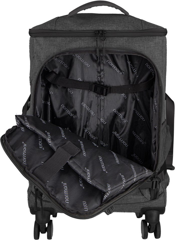 normani Reisetasche, Handgepäck Trolley Set mit Backpack – Bild 5 von 5