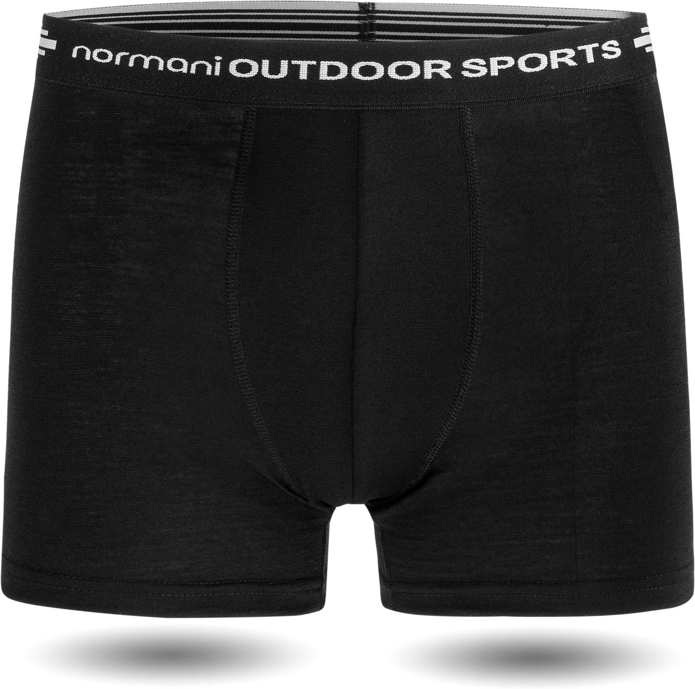 normani Retro Boxer 3er Pack Herren Merino Boxershorts Unterhose Sportunterhose Funktionsunterwäsche aus 100% Merinowolle – Bild 2 von 5