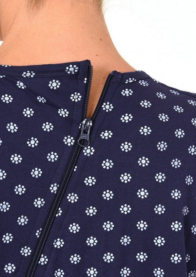 Normann Pyjama Damen Pflegeoverall langarm mit Reißverschluss am Rücken und am Bein – Bild 4 von 4