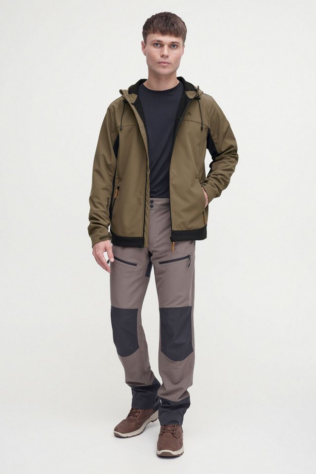 North Bend Softshelljacke NBRyder M W-PRO 8.000 mit wasserdichter Beschichtung – Bild 2 von 5