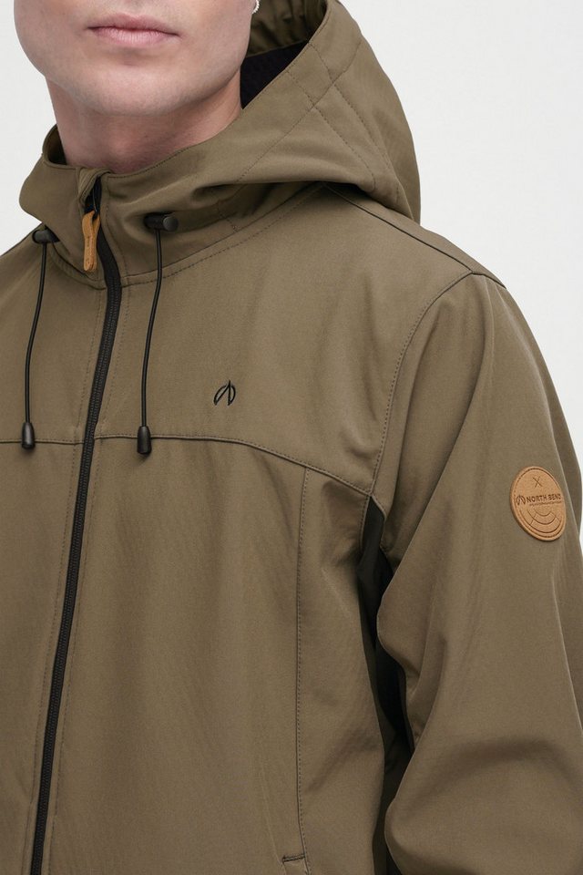 North Bend Softshelljacke NBRyder M W-PRO 8.000 mit wasserdichter Beschichtung – Bild 4 von 5