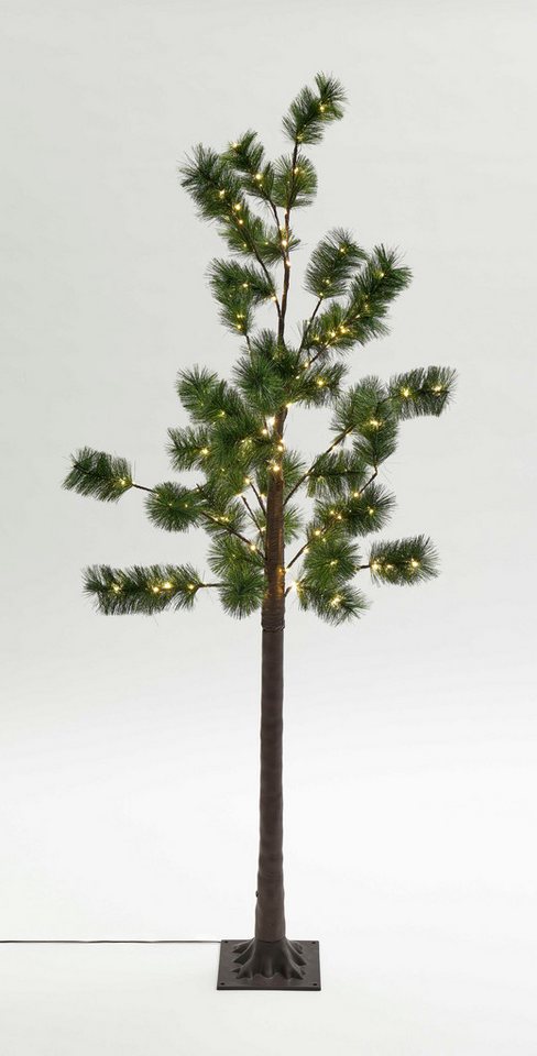 Northpoint LED Baum Tannenbaum Nadelbaum Braun 3,6W 150 LEDs 150cm hoch – Bild 2 von 5