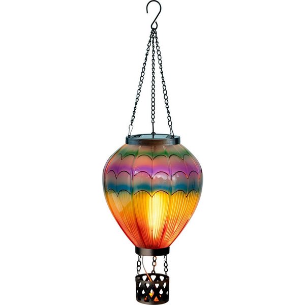 Northpoint LED Gartenleuchte Heißluftballon Windlicht Außenbereich Garten