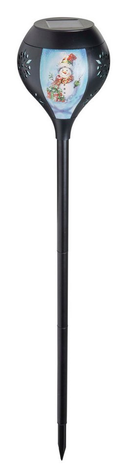 Northpoint LED Gartenleuchte Solar oder Batterie 2in1 Tischleuchte mit Dämmerungssensor – Bild 2 von 3