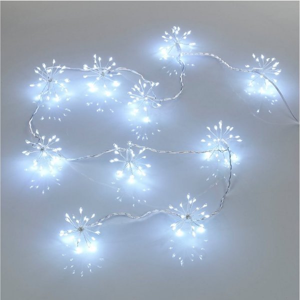 Northpoint LED-Lichterkette LED Lichterkette 200 LED Weihnachten Sparkling Leuchtball 180cm lang