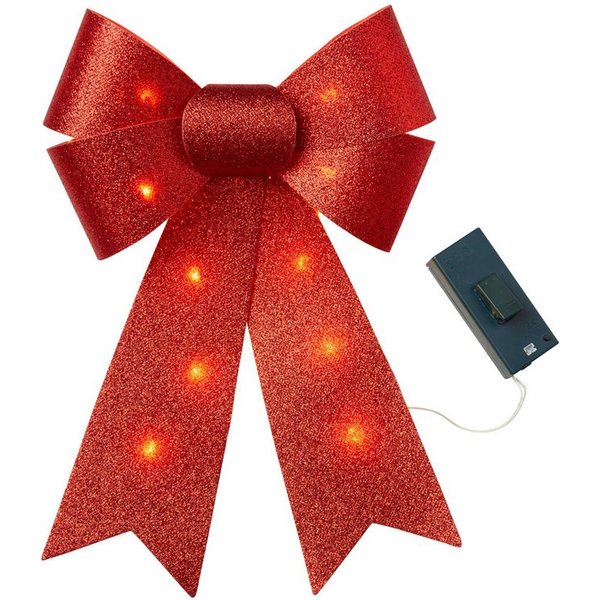 Northpoint Weihnachtsbaumkugel mit Befestigungsclip und Timerfunktion 3000K