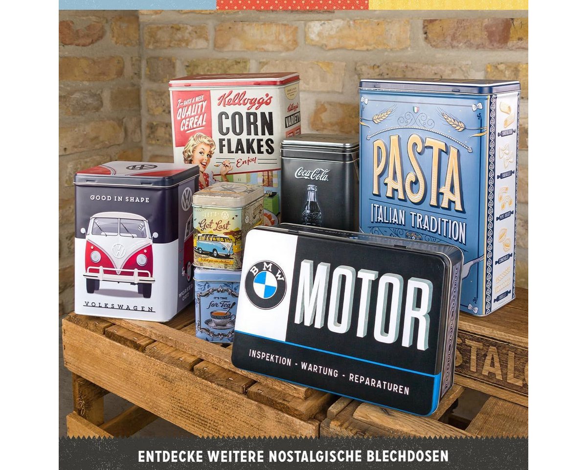 Nostalgic-Art Keksdose Vorratsdose Flach - Harley-Davidson - Parts & Accessoires – Bild 2 von 3