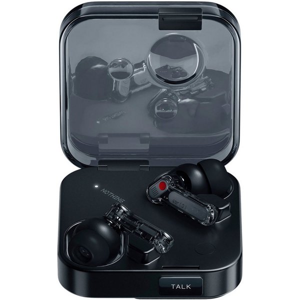 NOTHING Ear (3) wireless In-Ear-Kopfhörer (Active Noise Cancelling (ANC), Echo Noise Cancellation, integrierte Steuerung für Anrufe und Musik, Bluetooth)