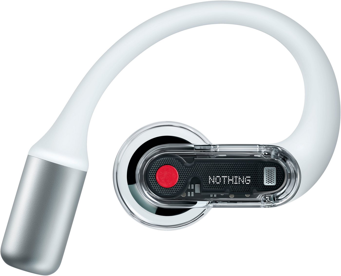 NOTHING Ear (Open) Open-Ear-Kopfhörer (LED Ladestandsanzeige, integrierte Steuerung für Anrufe und Musik, A2DP Bluetooth, Bluetooth, SPP, HFP, AVCTP Bluetooth,  – Bild 3 von 5