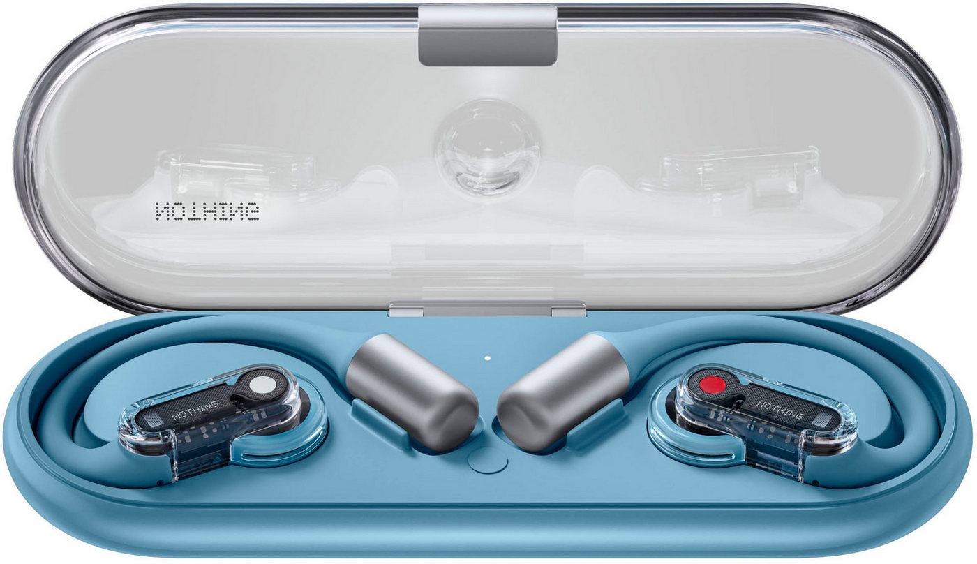 NOTHING Ear (Open) Open-Ear-Kopfhörer (LED Ladestandsanzeige, integrierte Steuerung für Anrufe und Musik, A2DP Bluetooth, Bluetooth, SPP, HFP, AVCTP Bluetooth,  – Bild 4 von 5