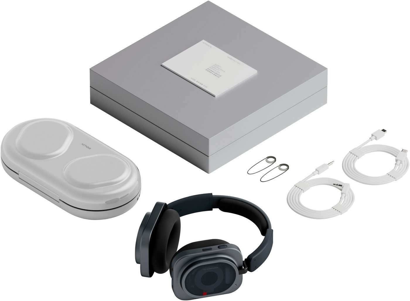 NOTHING Headphone (1) Pro Over-Ear-Kopfhörer (Active Noise Cancelling (ANC), Bluetooth) – Bild 4 von 5