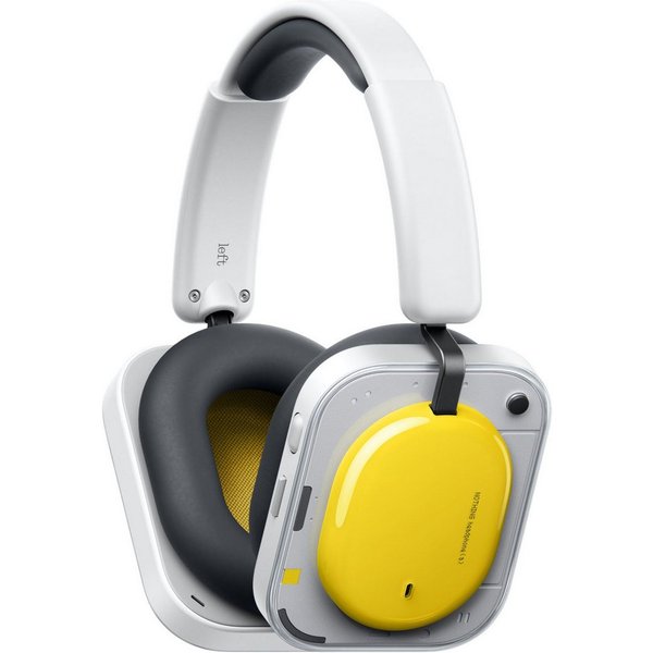 NOTHING Headphone (a) Headset (Active Noise Cancelling (ANC), Freisprechfunktion, Hi-Res, Transparenzmodus, Bluetooth)