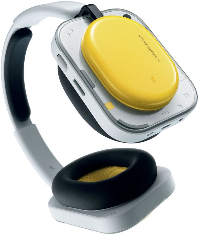 NOTHING Headphone (a) Headset (Active Noise Cancelling (ANC), Freisprechfunktion, Hi-Res, Transparenzmodus, Bluetooth) – Bild 3 von 5