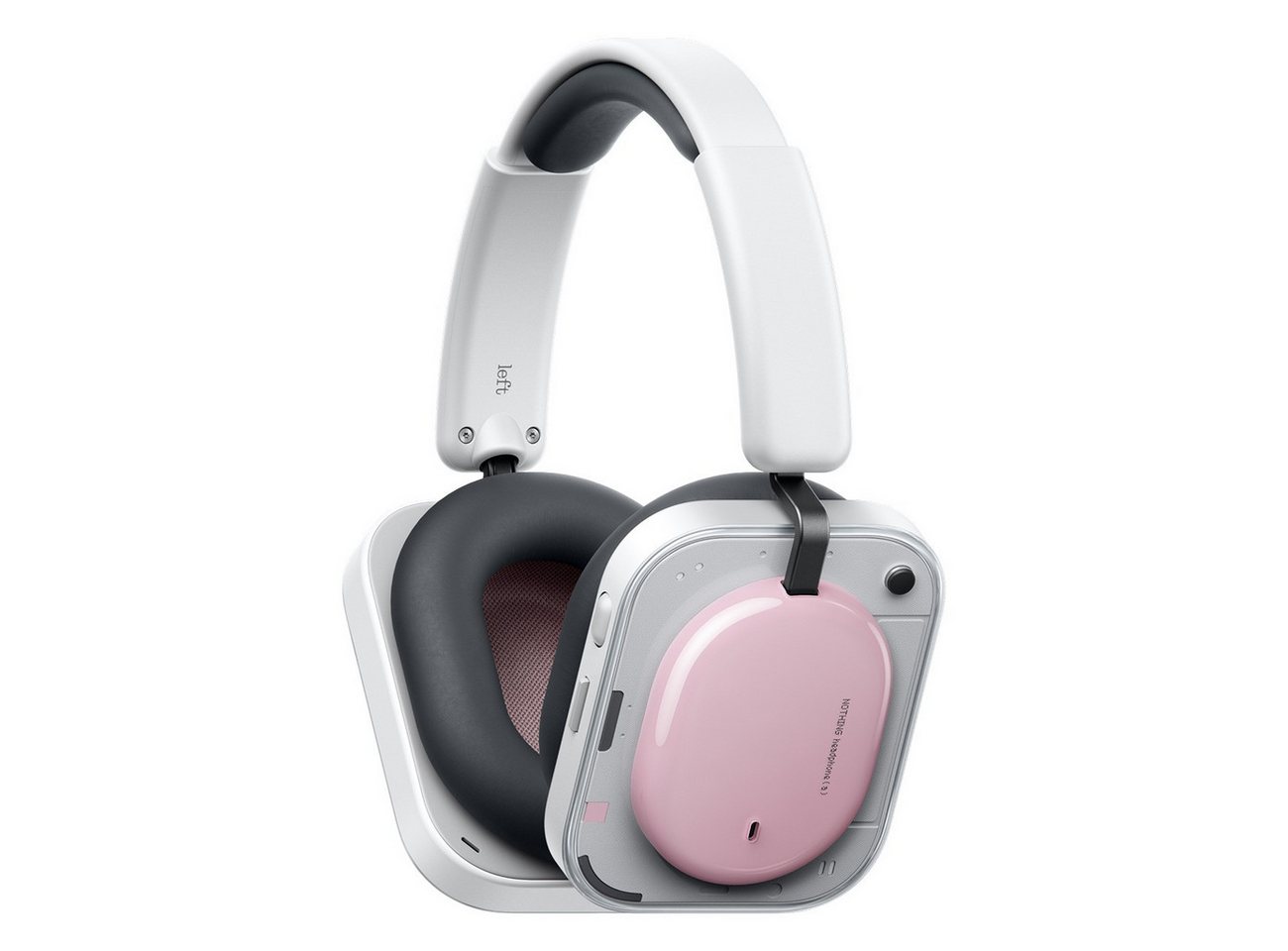 NOTHING Headphone (a) Over-Ear-Kopfhörer (Geräuschreduktion, Individuell belegbare Roller, Kraftvoller Hi-Res Sound mit LDAC) – Bild 2 von 5