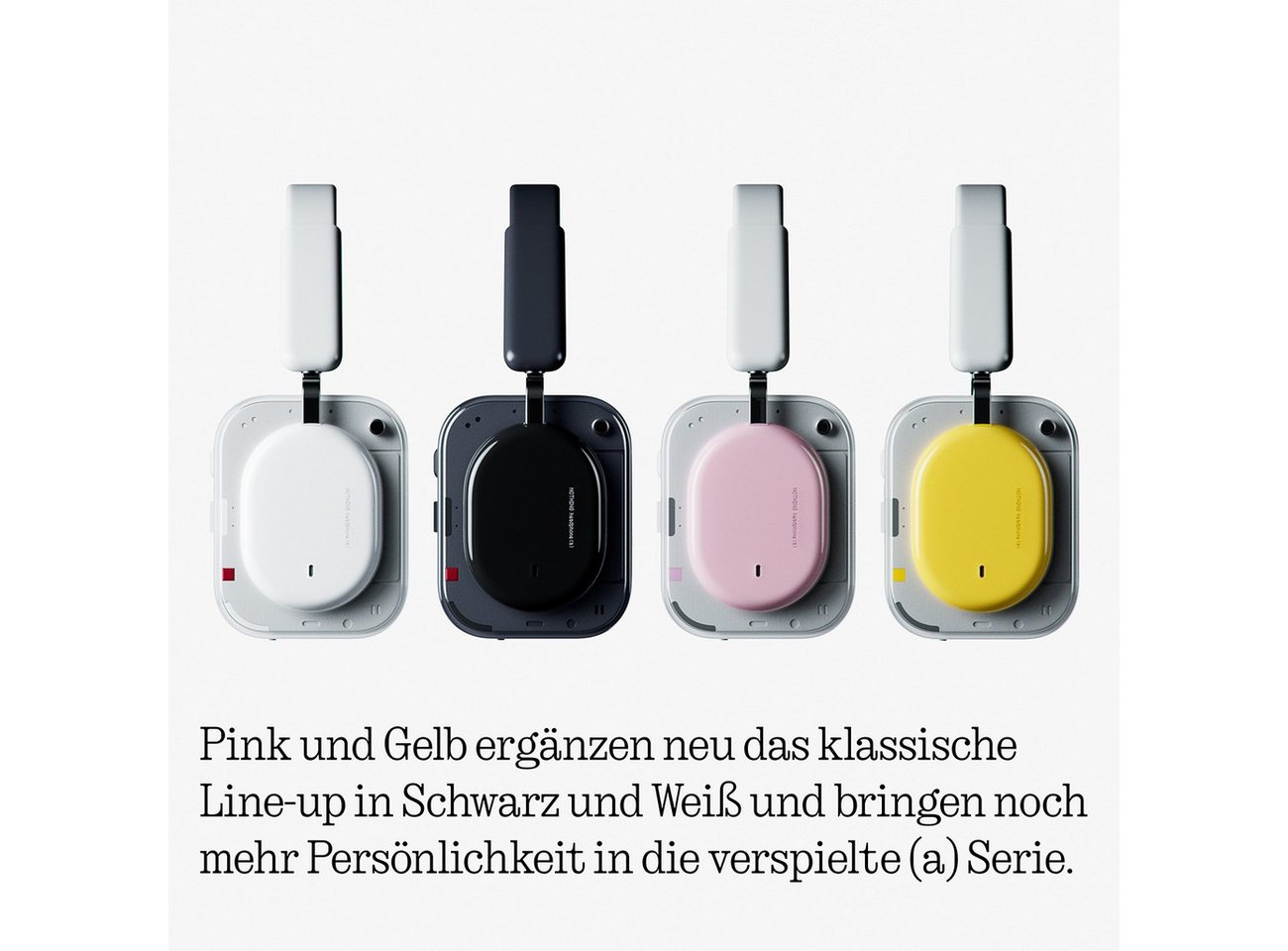 NOTHING Headphone (a) Over-Ear-Kopfhörer (Geräuschreduktion, Individuell belegbare Roller, Kraftvoller Hi-Res Sound mit LDAC) – Bild 3 von 5