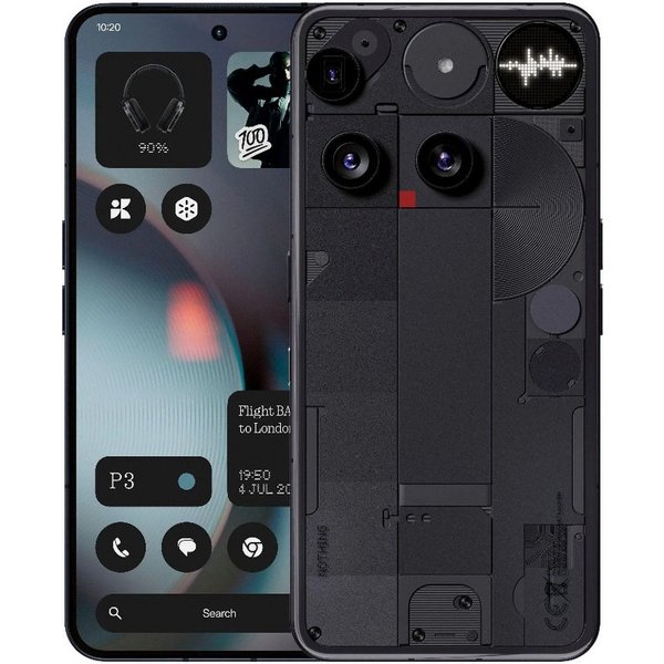 NOTHING Nothing Phone (3) 12+256GB Smartphone (6,67 Zoll, 256 GB Speicherplatz, 50 MP Kamera)