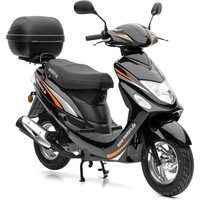 NOVA MOTORS Motorroller »City Star III«, 45km/h, E5 EFI (inkl. Topcase, Schwarz)
