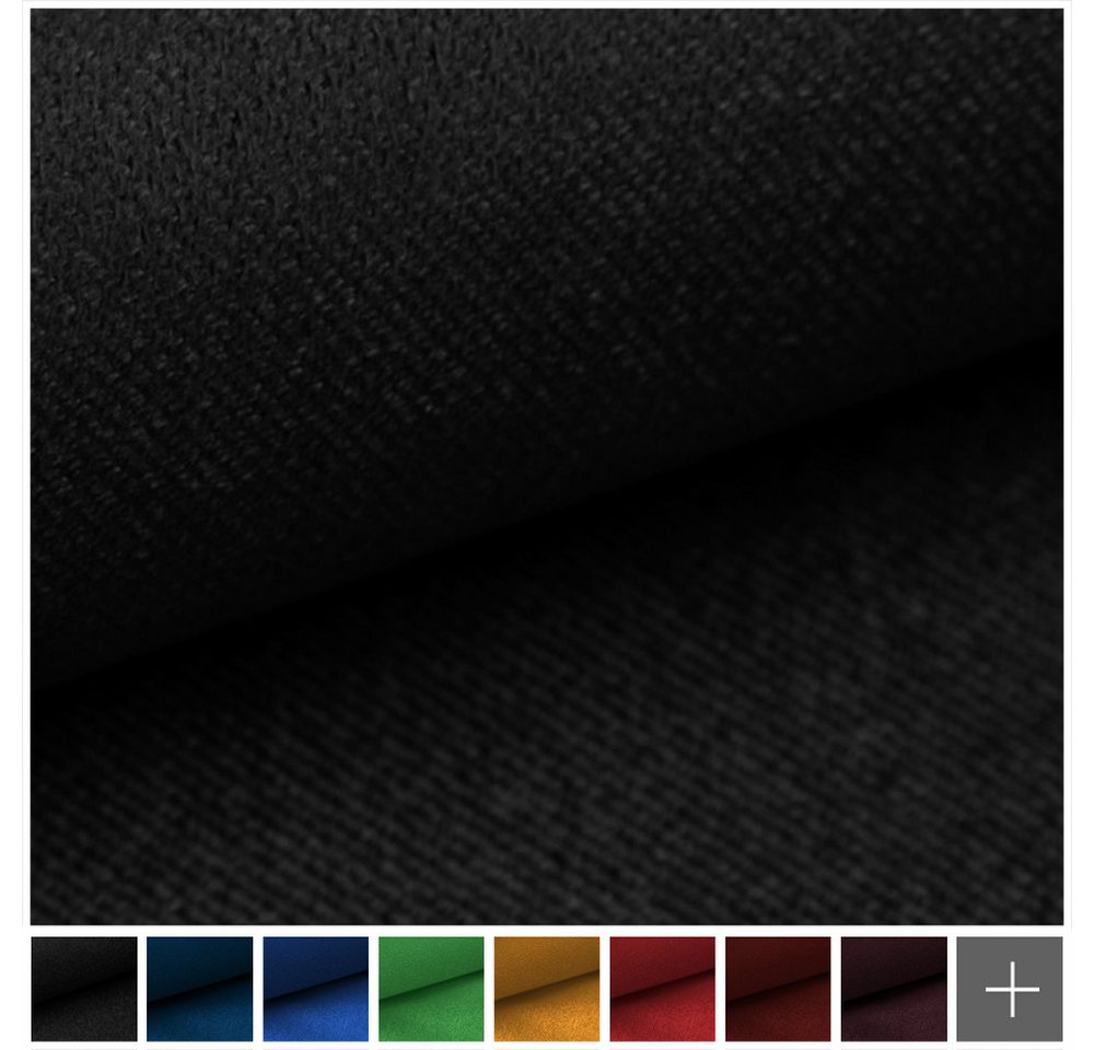 novely® Stoff ARTENA - Samtiger Velours-Möbelstoff - Anschmiegsamer Polsterstoff, Robust, Pflegeleicht, Waschbar, Meterware, 1lfm – Bild 3 von 5