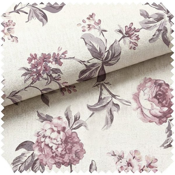 novely® Stoff HANAU ROSEN - Möbelstoff mit Rosen-Print, Robust, Pflegeleicht, Waschbar, Meterware, 1lfm
