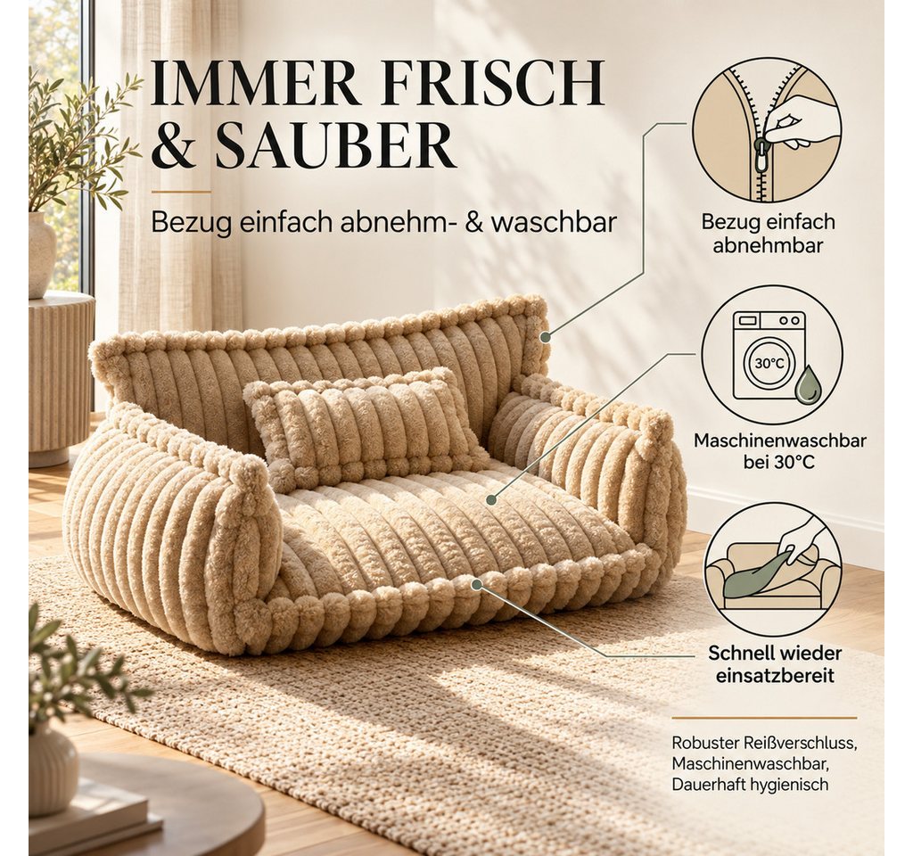 noviclass Hundebett Haustiersofa 'Chaffar' – Bild 5 von 5