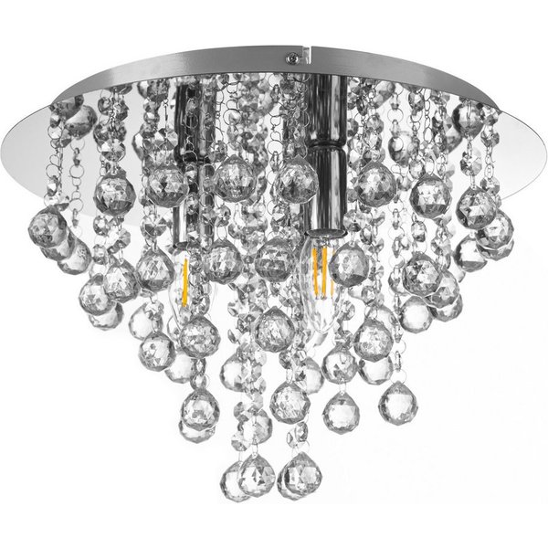 NOWA Deckenleuchte LONDON, ohne Leuchtmittel, Deckenlampe Wohnzimmer-Leuchte Schlafzimmer-Leuchte Flur Küche