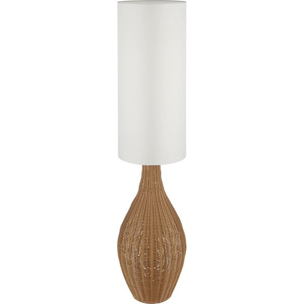 NOWA Stehlampe ANKO, ohne Leuchtmittel, Stehleuchte, Rattan-Optik, Wohnzimmer, Schlafzimmer, Flur