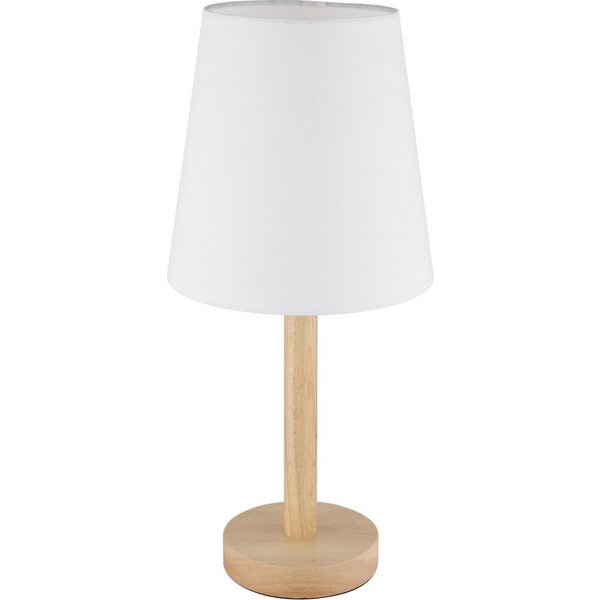 NOWA Tischleuchte JORIS, ohne Leuchtmittel, Tischlampe, Textil, Schlafzimmer, Wohnzimmer