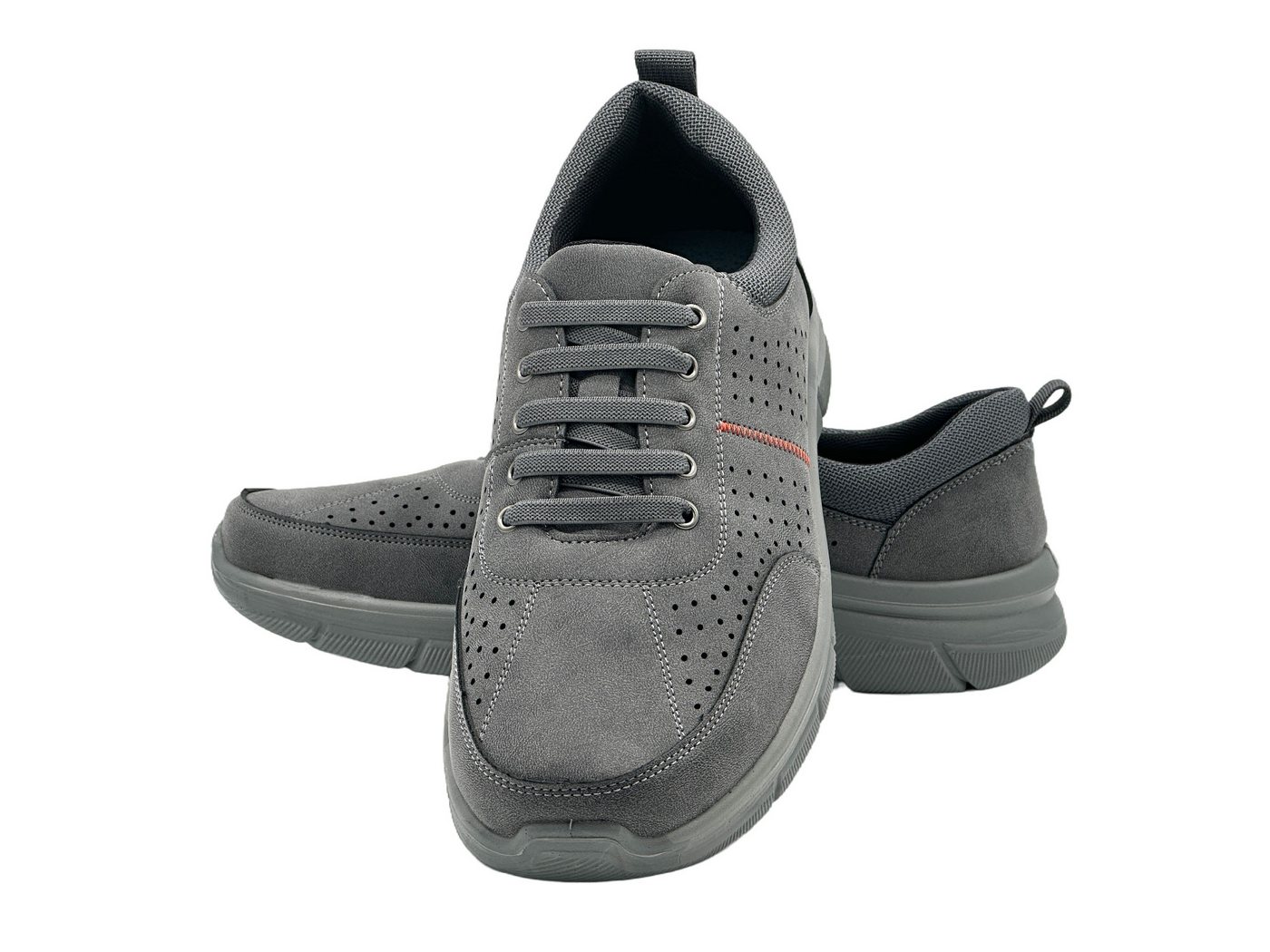 Nowaland Herren Halbschuh mit Perforierung Schnürschuh Atmungsaktive Perforierung · Flexible Komfortsohle · Leichtgewicht – Bild 2 von 5