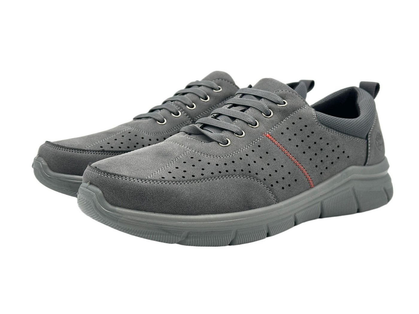Nowaland Herren Halbschuh mit Perforierung Schnürschuh Atmungsaktive Perforierung · Flexible Komfortsohle · Leichtgewicht – Bild 3 von 5