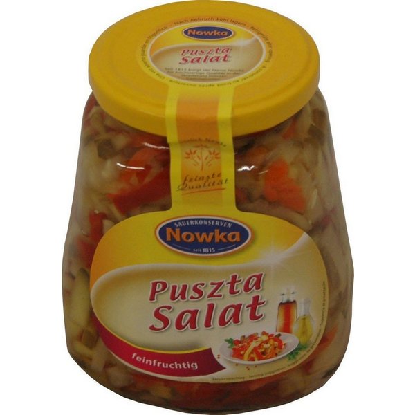 Nowka Gemüsekonserve, Nowka Puszta-Salat 530g