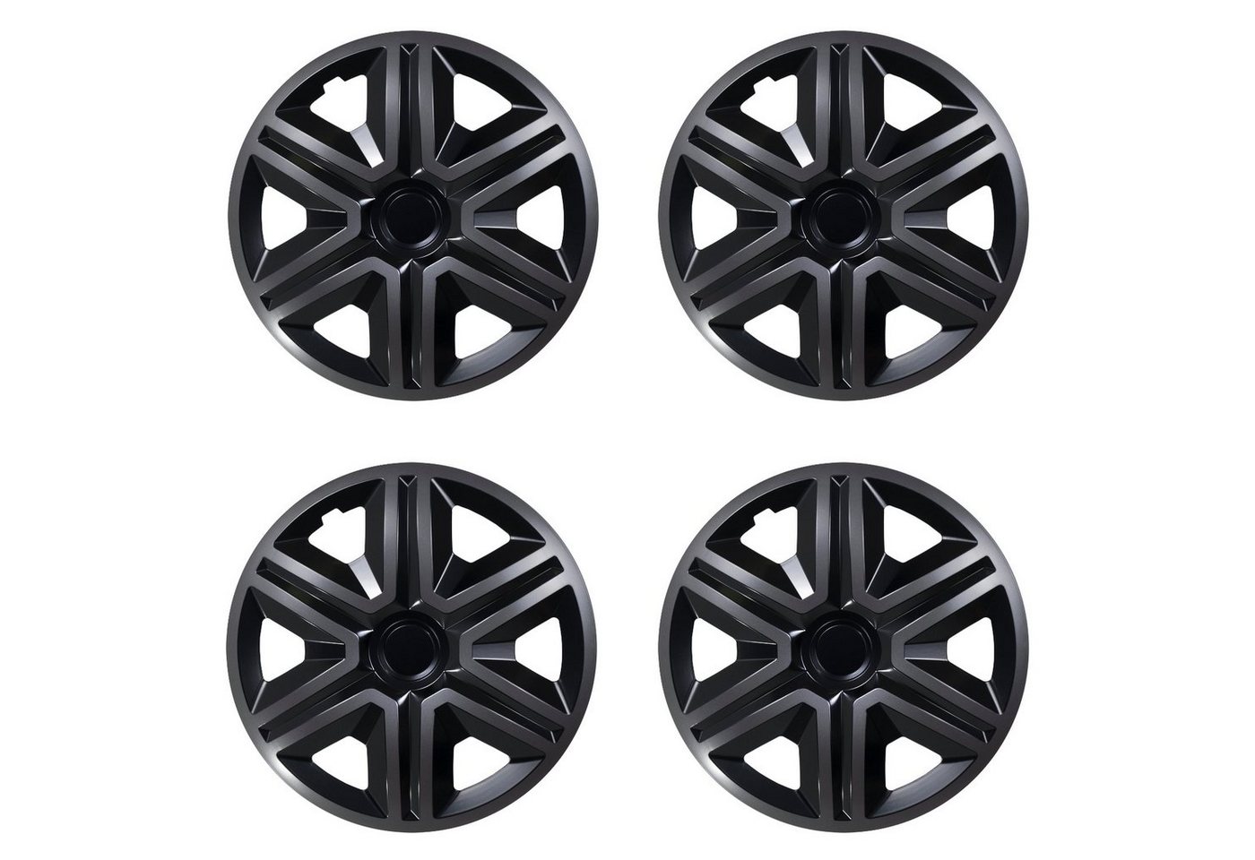 NRM Radkappen Action Doublecolor, 14 in Zoll, (4-St) 14" Radkappen Komplettset Radzierblenden – Bild 4 von 5