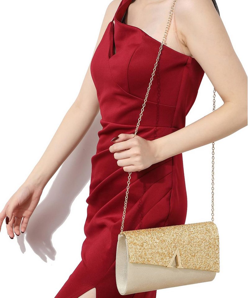 nsihing Abendtasche stilvolle Abendtasche, Umschlag-Handtasche, ideal für Partys, Bälle, Hochzeiten – Bild 4 von 5