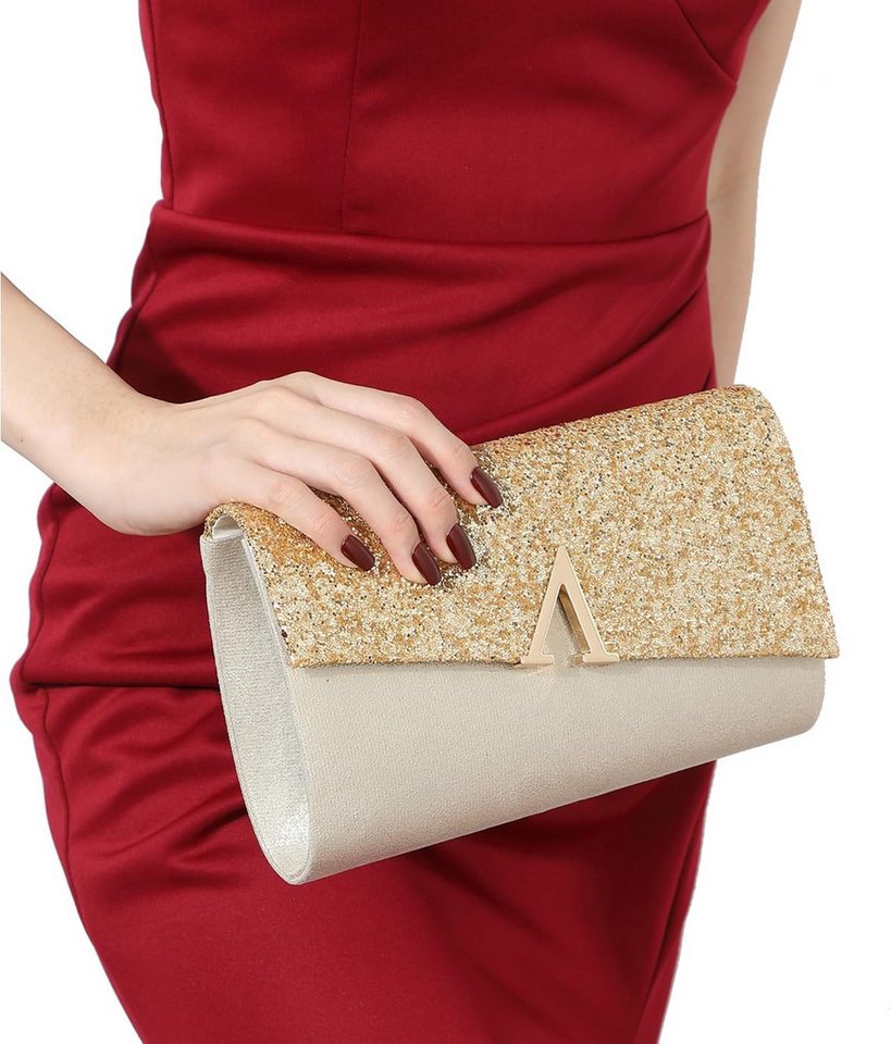 nsihing Abendtasche stilvolle Abendtasche, Umschlag-Handtasche, ideal für Partys, Bälle, Hochzeiten – Bild 5 von 5