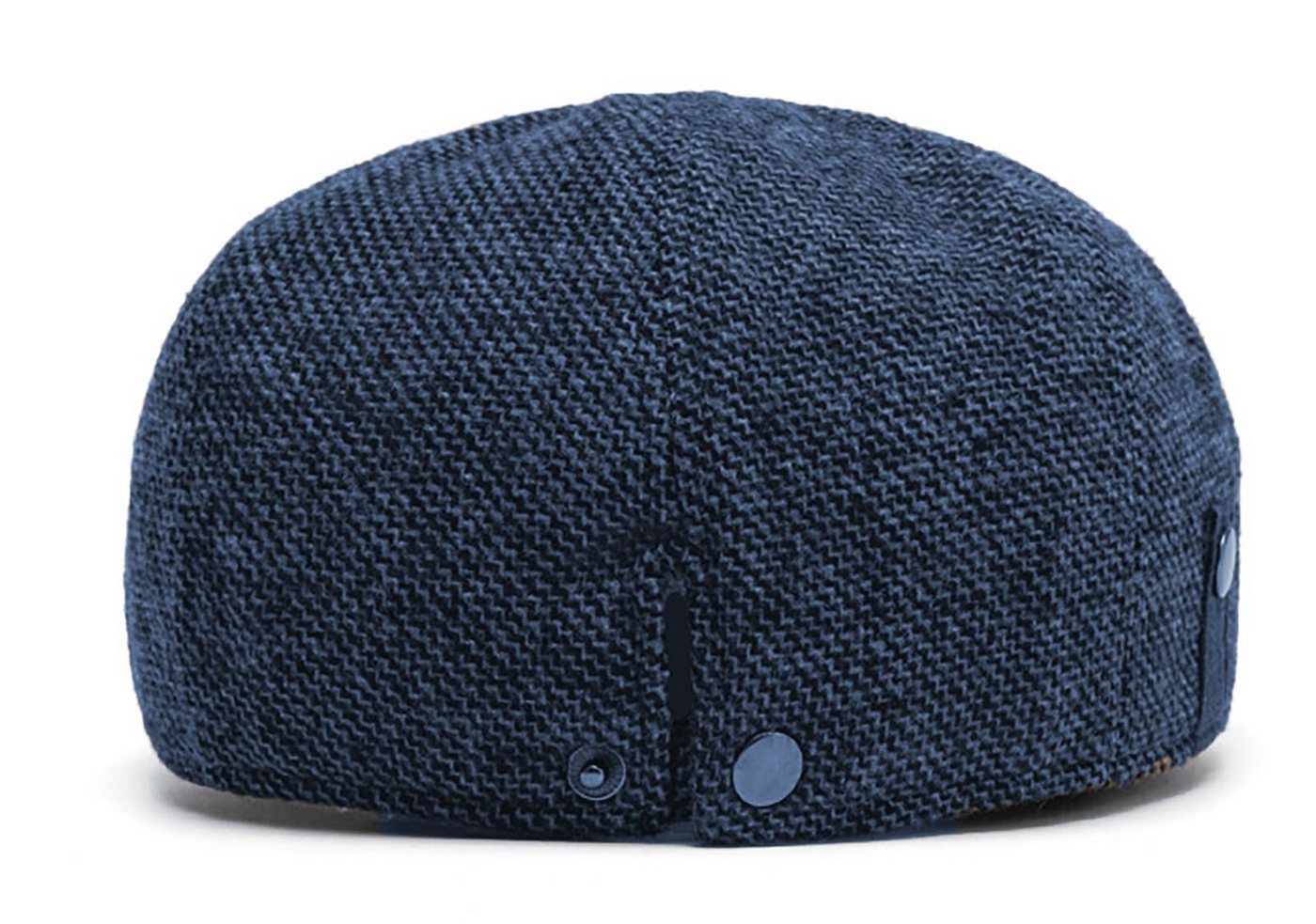 nsihing Flat Cap Schiebermütze Herren Wolle Verstellbare Newsboy Flatcap Barett Klassische Baskenmützen und Schirmmütze im 1920er Gatsby Stil. – Bild 4 von 5