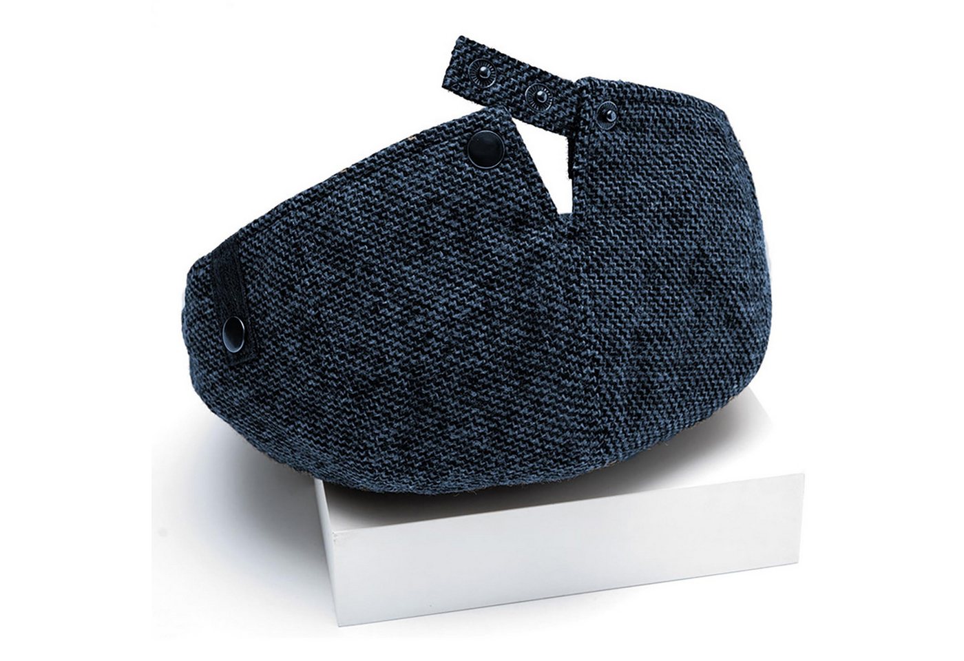 nsihing Flat Cap Schiebermütze Herren Wolle Verstellbare Newsboy Flatcap Barett Klassische Baskenmützen und Schirmmütze im 1920er Gatsby Stil. – Bild 5 von 5